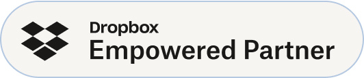 Dropbox Empowered Partner Logo